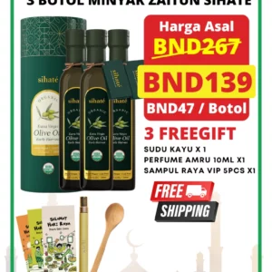 Minyak Zaitun Sihate - Package C - Gift A