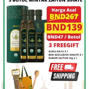 Minyak Zaitun Sihate - Package C